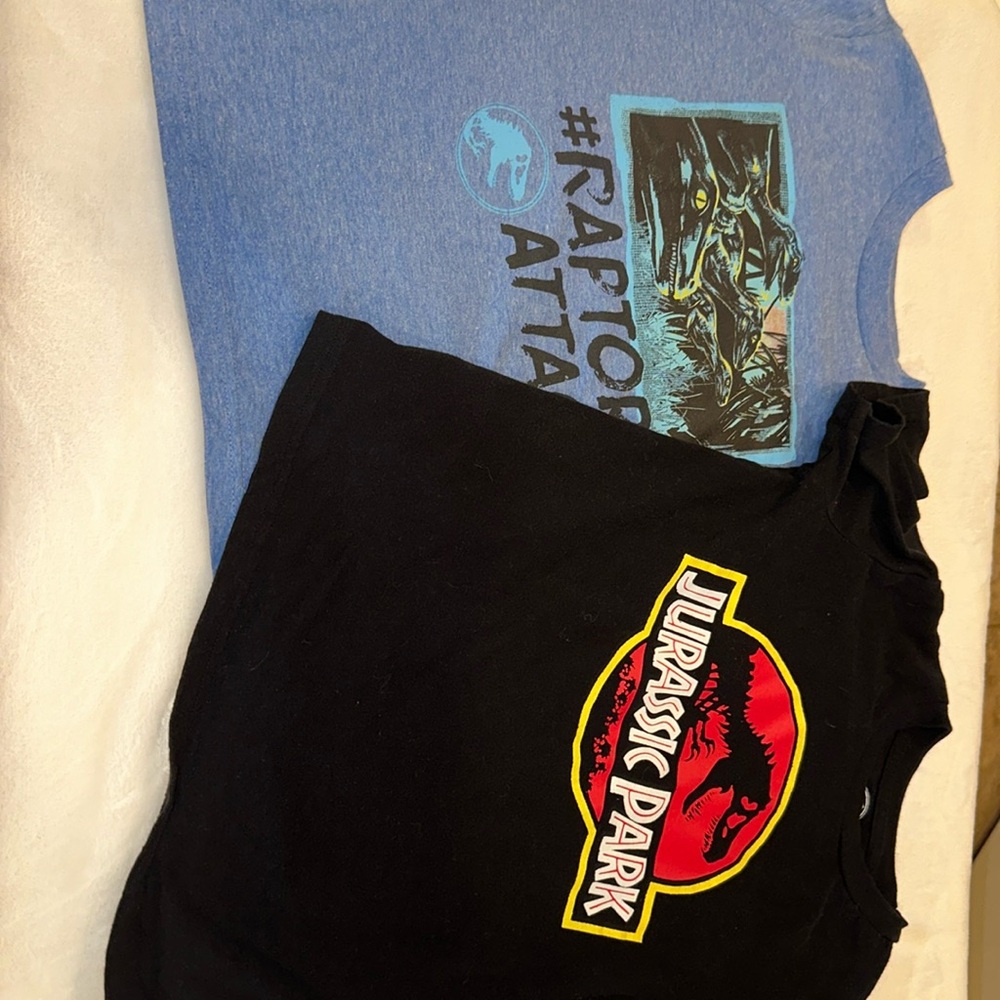 Boy’s set of 2 targets Jurassic World size 8